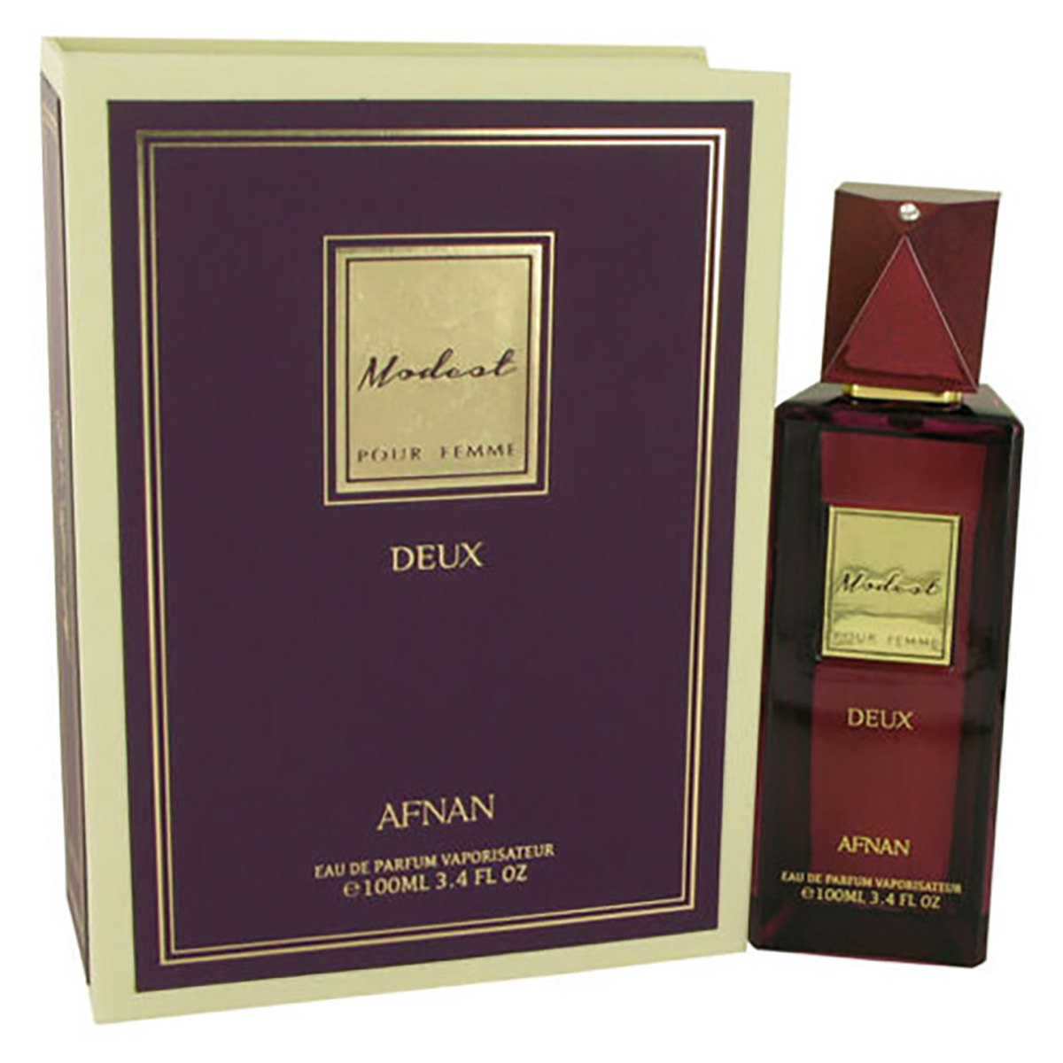 Afnan Ladies Modest Deux EDP 3.4 oz Fragrances 6290171001935