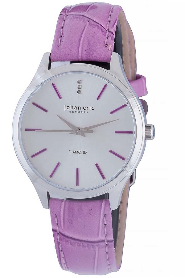 Johan Eric Herlev Ladies Watch Je2200-04-001.13 In Purple / Silver