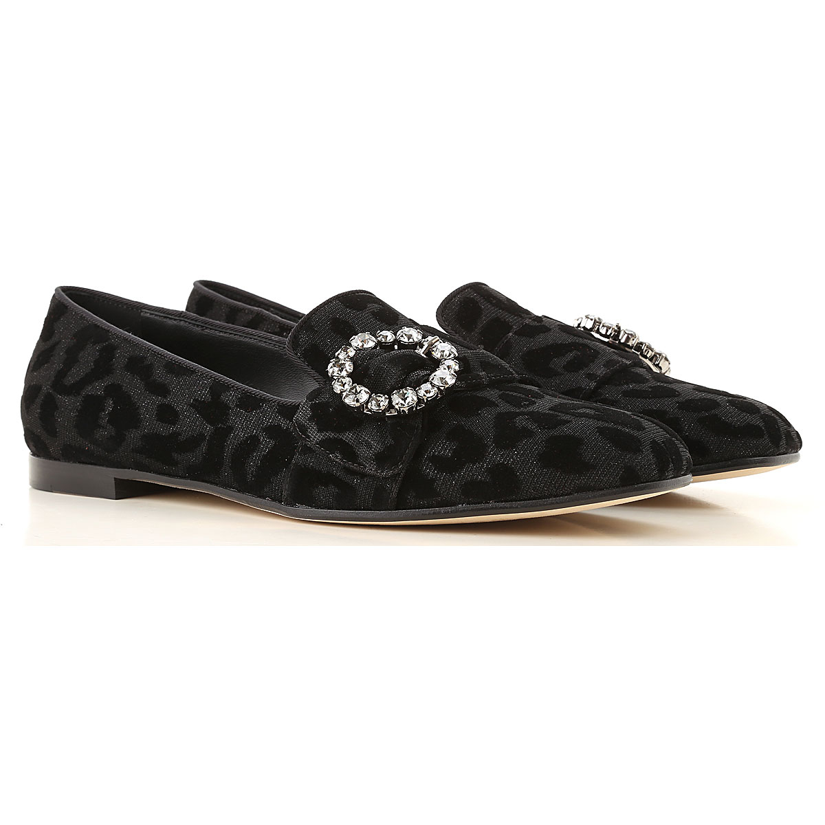 Dolce & Gabbana Ladies Footwear Shoes Loafer In Black
