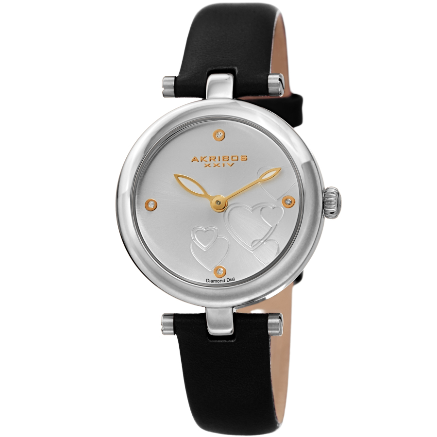 Akribos xxiv diamond new arrivals black