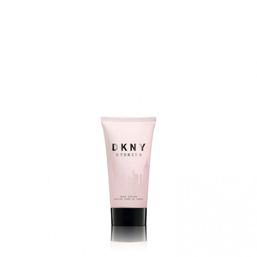 Dkny Ladies Stories Lotion 1 oz Bath & Body 022548402283 In Black / Pink