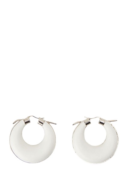 Burberry Spear Silver Stud Earrings - Farfetch