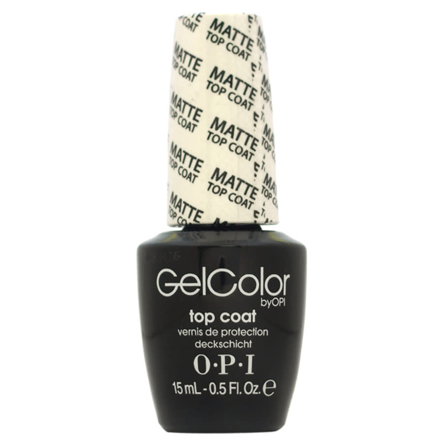 Opi Gelcolor Soak-off Gel Lacquer - 031 Matte Top Coat By  For Women - 0.5 oz Nail Polish In N,a