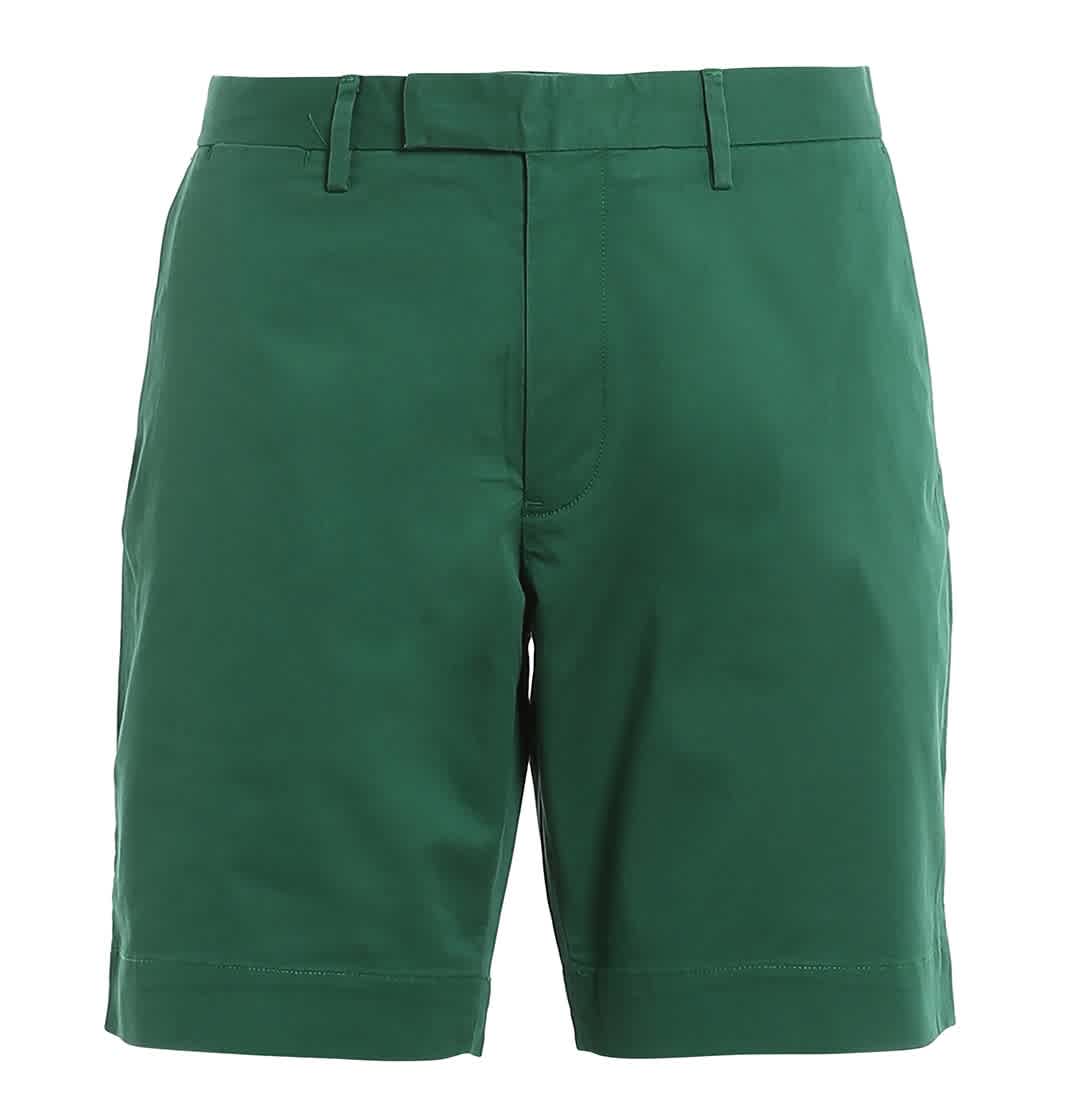 Polo Ralph Lauren Mens Stretch Slim Fit Chino Shorts In Green In Green