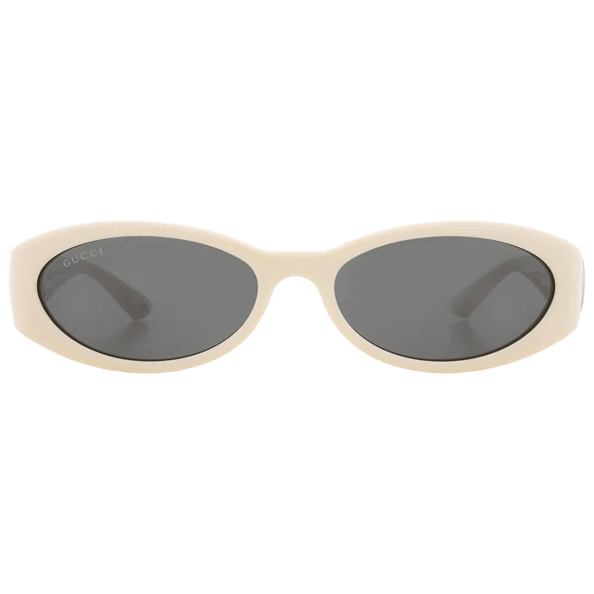 Gucci Grey Oval Ladies Sunglasses GG1660S 004 54