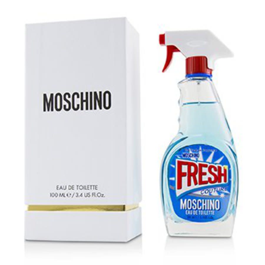 Shop Moschino Fresh Couture /  Edt Spray 3.4 oz (100 Ml) (w) In Raspberry / White