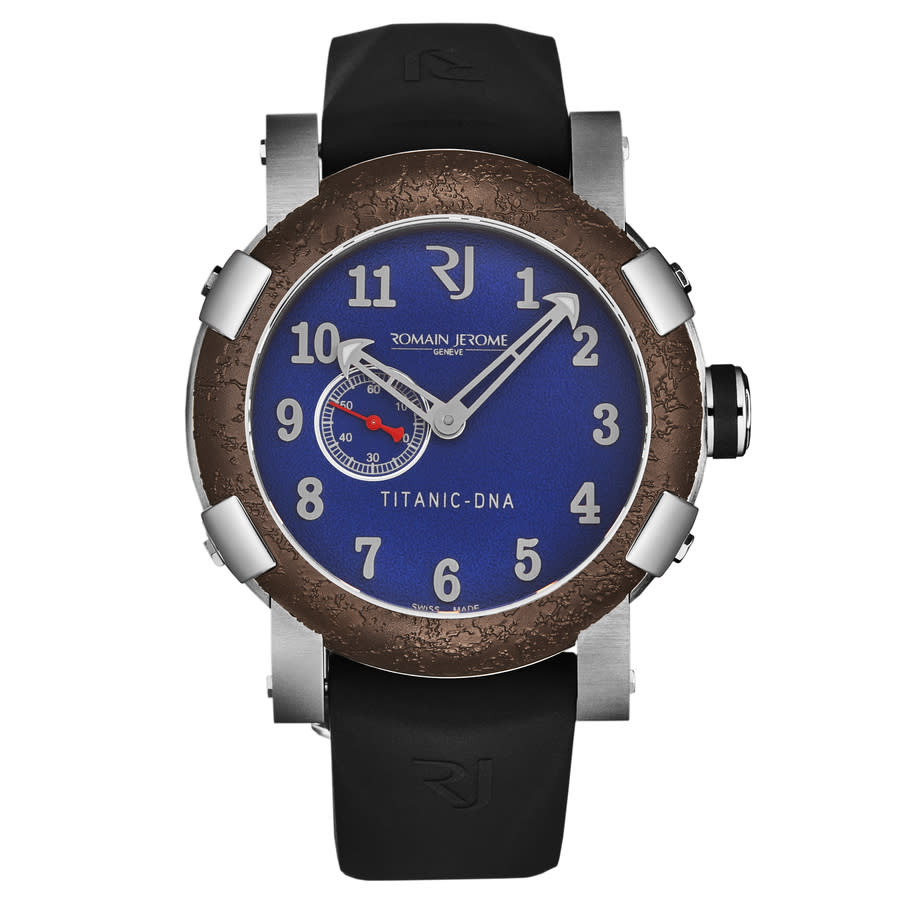 Romain Jerome Romain Jerome Titanic Automatic Blue Dial Mens Wa