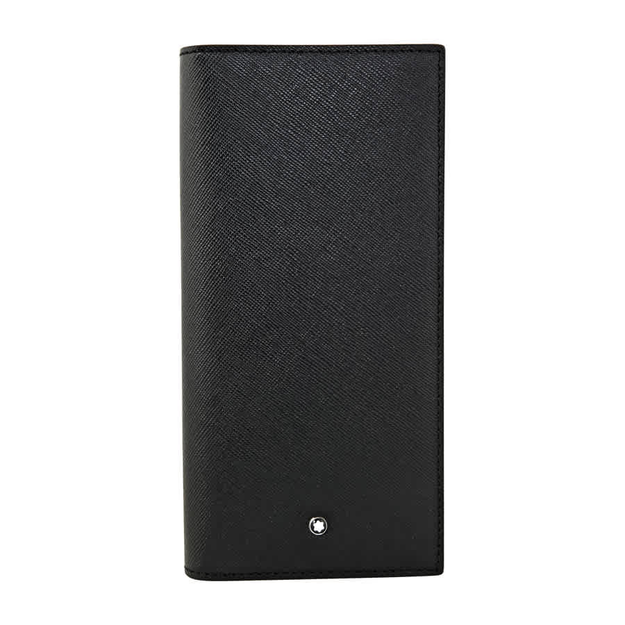 MONTBLANC SARTORIAL LONG WALLET 6CC - BLACK