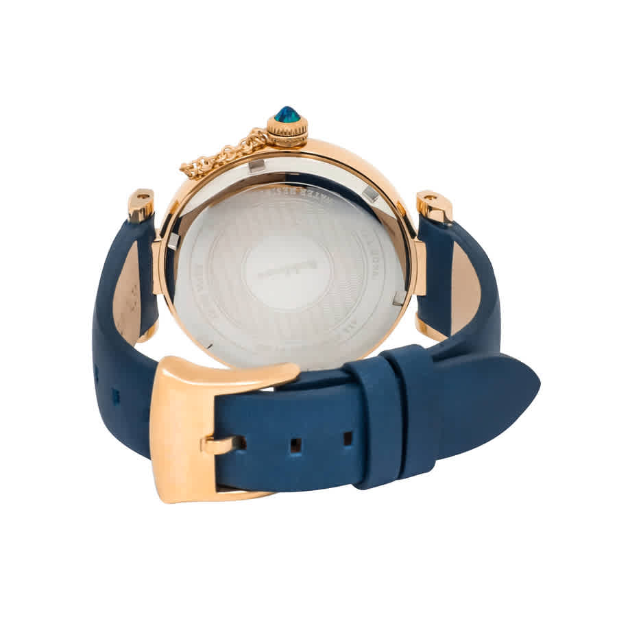 Shop Baldinini Dona Quartz Blue Dial Ladies Watch 03.l.03.dona In Blue / Gold Tone / Rose / Rose Gold Tone