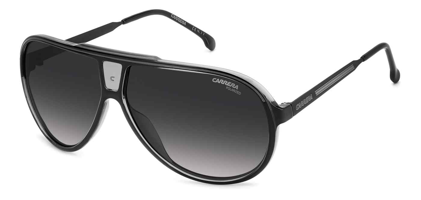 Carrera 1050/s 008a/wj 63 In Black / Grey