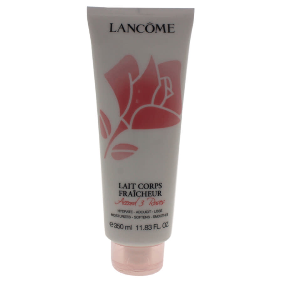 Lancôme Accord 3 Roses Lait Corps Fraicheur By Lancome For Women - 13.5 oz Body Milk In Pink