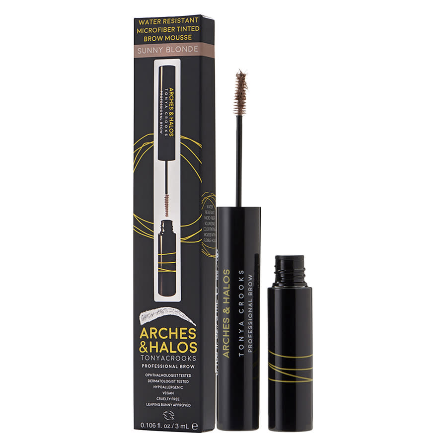 Arches & Halos Ladies Microfiber Tinted Brow Mousse 0.106 oz Sunny Blonde Makeup 818881021027