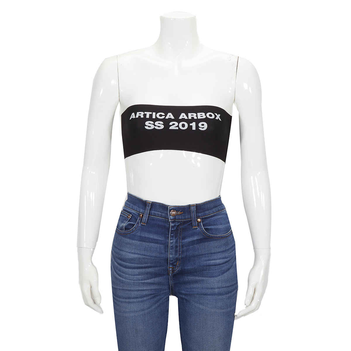 Artica Arbox Tube Top With Logo In Black