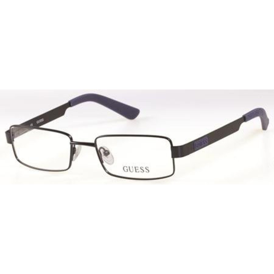 Guess Unisex Blue Rectangular Eyeglass Frames Gu9113(gu9113)b2449