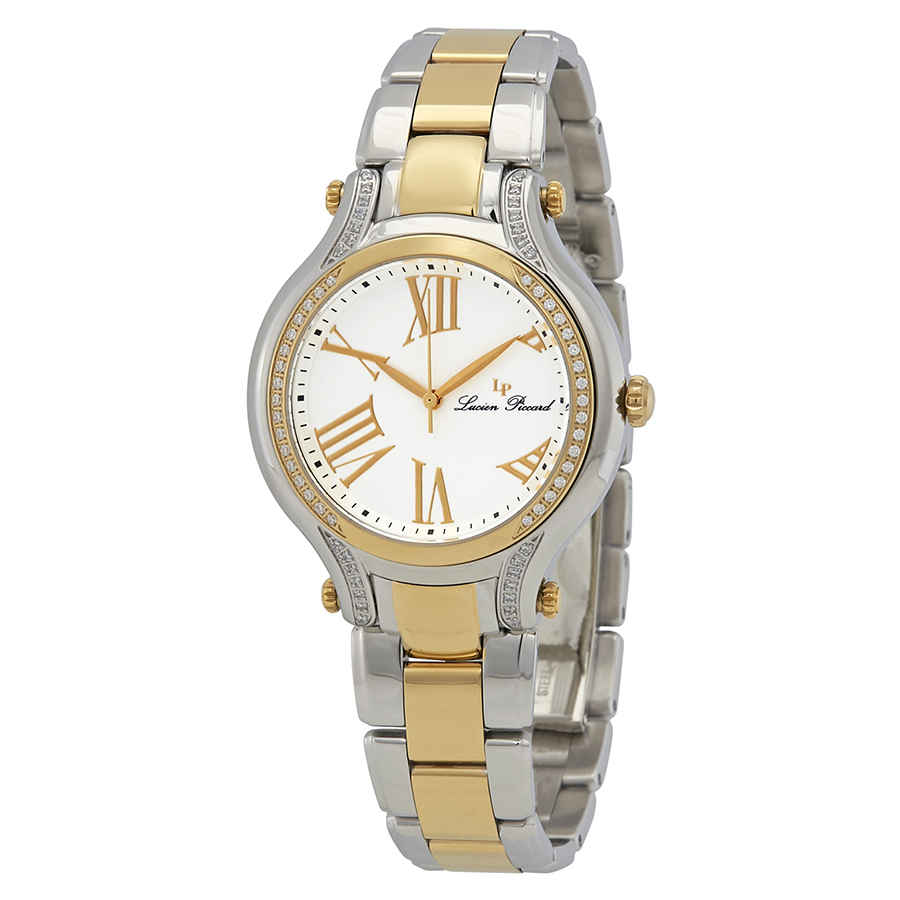 LUCIEN PICCARD ELISIA WHITE DIAL LADIES WATCH 16353-SG-22