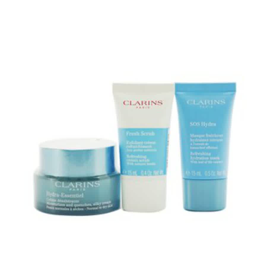 Shop Clarins Ladies Hydration Collection Gift Set Skin Care 3666057022135 In Cream