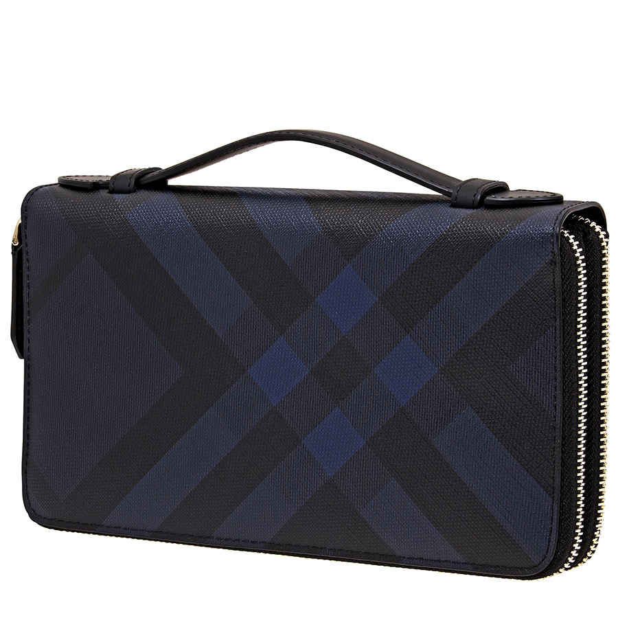 burberry london check travel wallet