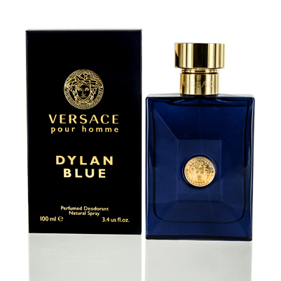 Versace Dylan Blue /  Deodorant Spray 3.4 oz (100 Ml) (m) In Black / Blue / Violet