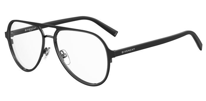 Givenchy Demo Aviator Mens Eyeglasses Gv 0133 0rzz 55 In Black