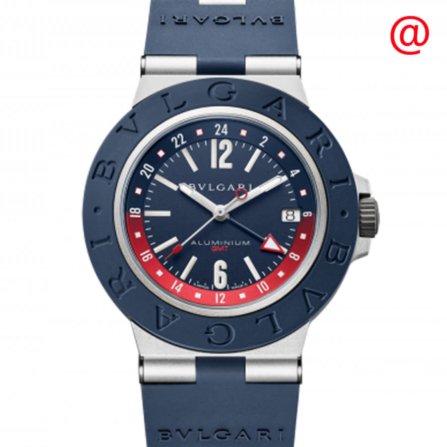 BVLGARI BVLGARI ALUMINIUM "PEPSI" AUTOMATIC BLUE DIAL MEN'S WATCH 103554