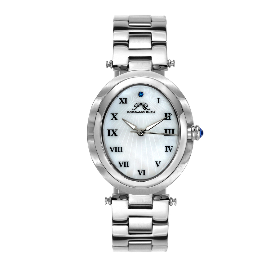 PORSAMO BLEU PORSAMO BLEU SOUTH SEA OVAL QUARTZ LADIES WATCH 105ESSO