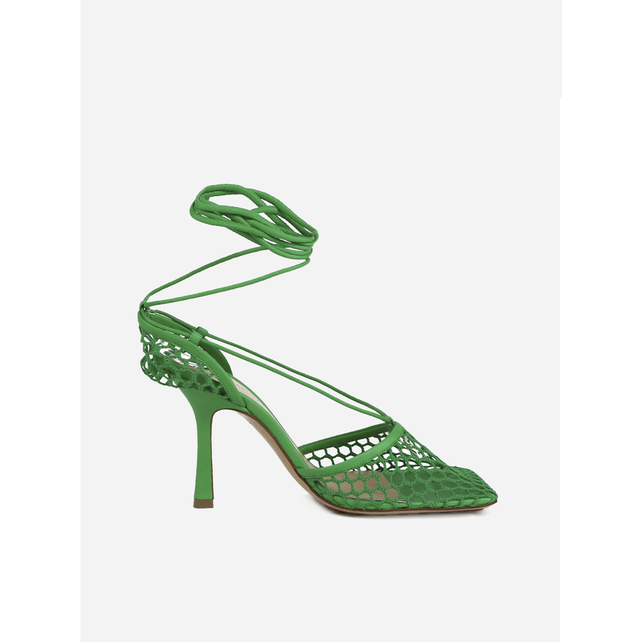 Bottega Veneta Ladies Green Sandals