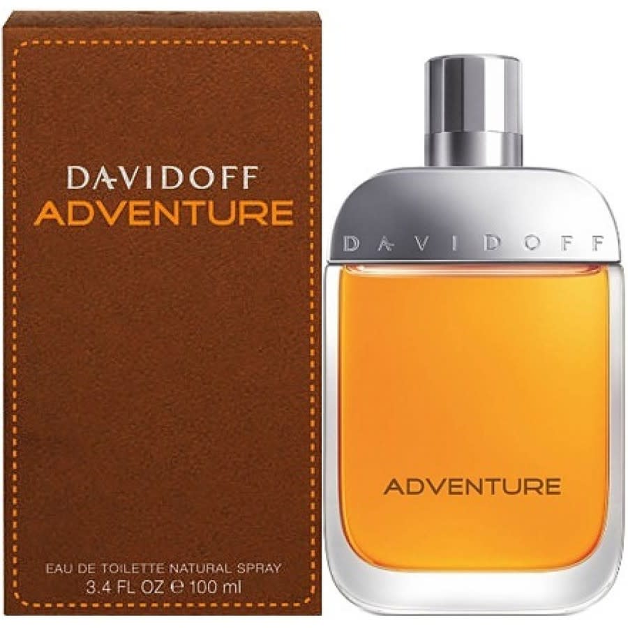 Davidoff Adventure By Edt Spray 3.4 oz (m) In Black,white