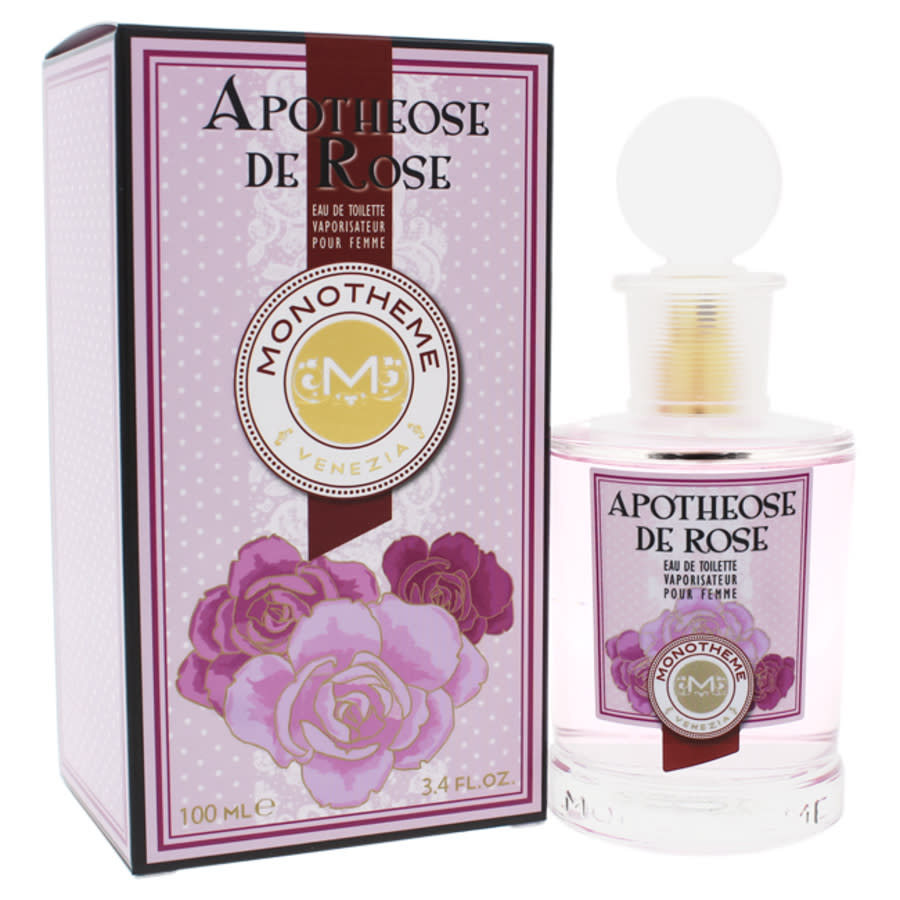 Monotheme Apotheose De Rose By  For Women - 3.4 oz Edt Spray In Pink