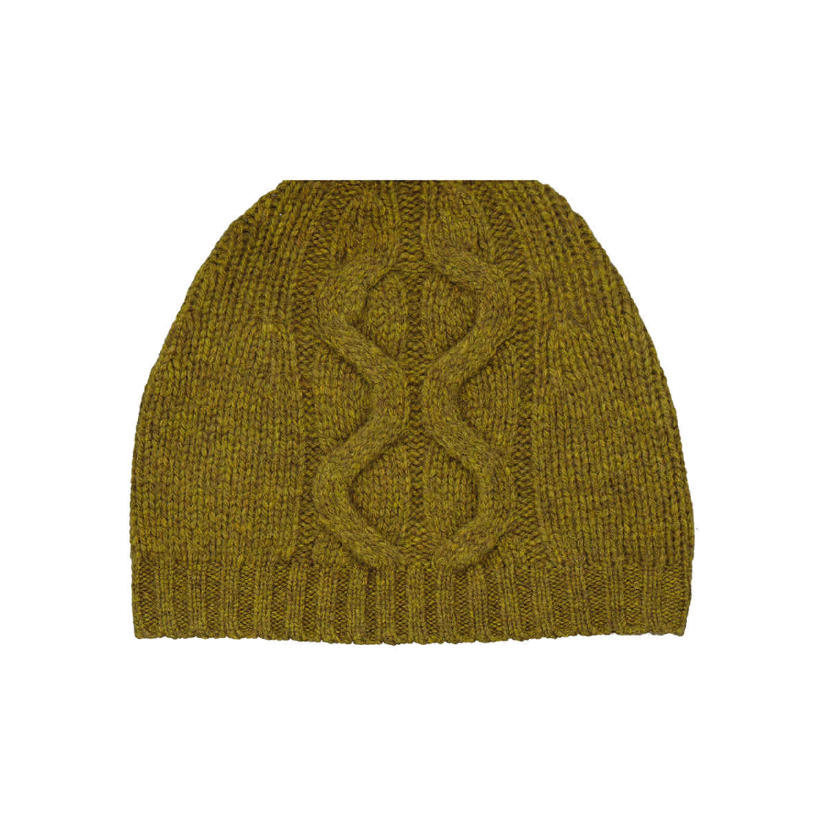 BONPOINT BONPOINT KIDS KAKI CLAIR CABLE-KNIT BEANIE
