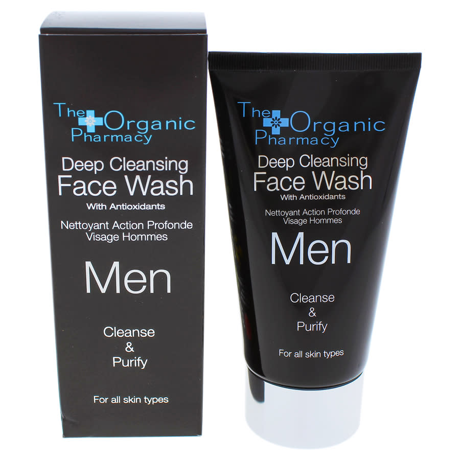 Men Deep Cleansing Face Wash by The Organic Pharmacy for Men - 2.5 oz Cleanser