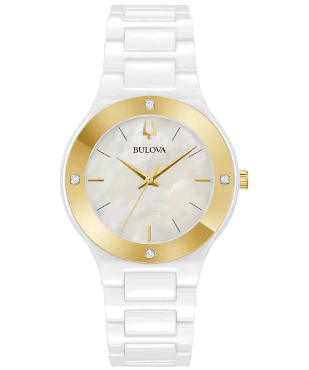 BULOVA BULOVA MILLENNIA QUARTZ DIAMOND LADIES WATCH 98R292