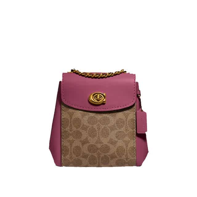 Coach parker pink sale