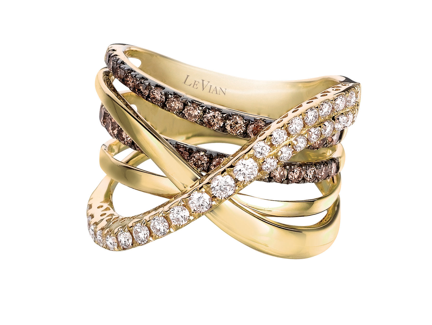 Le Vian Grand Sample Sale Ring Vanilla Diamonds In Yellow