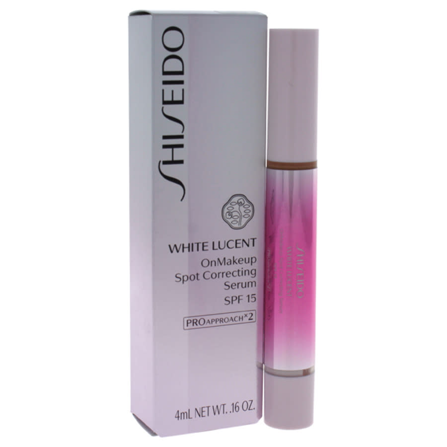 Shiseido White Lucent Onmakeup Spot Correcting Serum Spf 15 - Medium By  For Women - 0.16 oz Serum