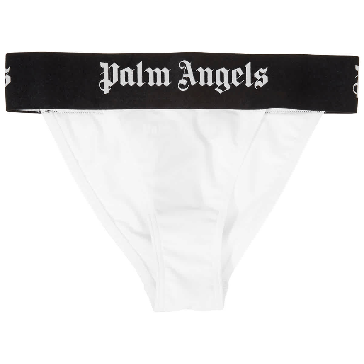 PALM ANGELS LADIES CLASSIC LOGO BIKINI BRIEF, SIZE X-SMALL