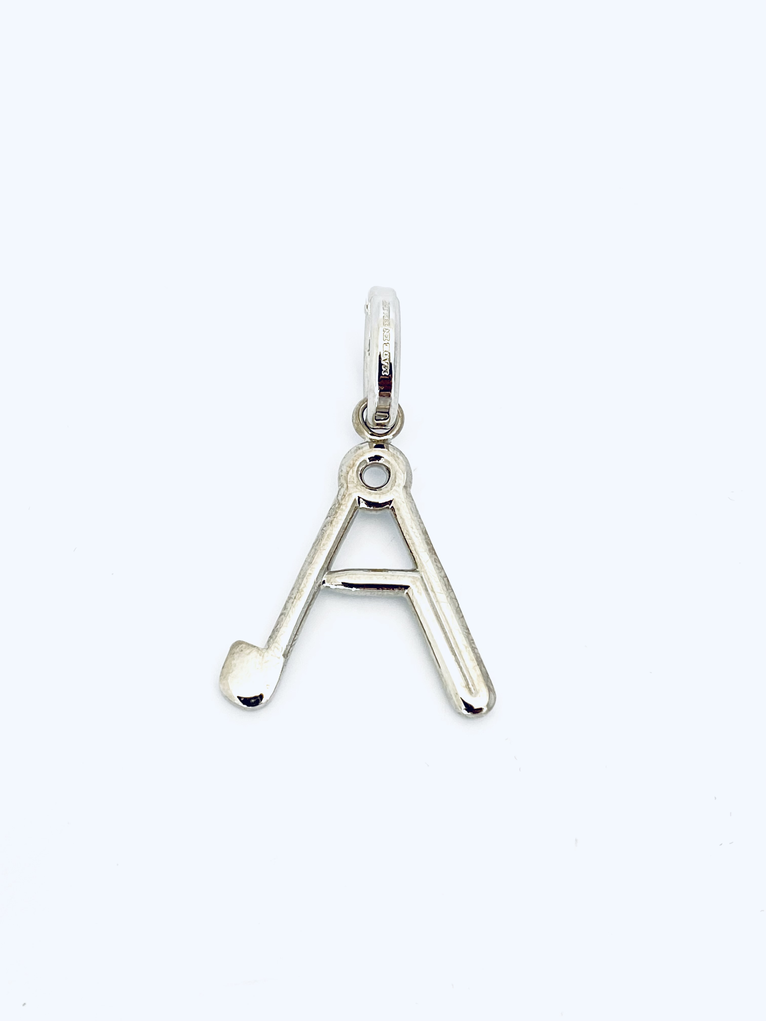 burberry initial charm