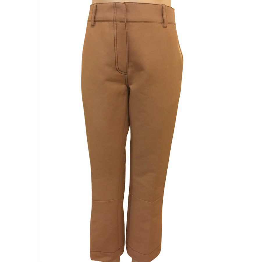 Marni Tailored Wide-leg Trousers In Brown