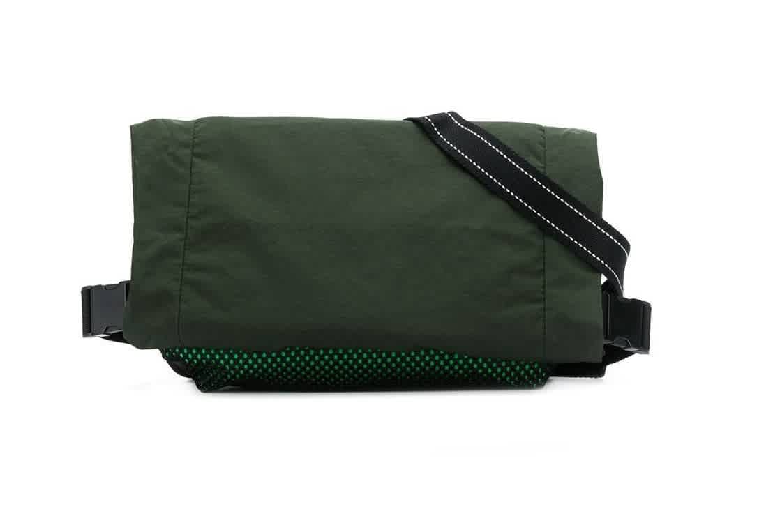 Bottega Veneta Paper Nylon Green Belt Bag