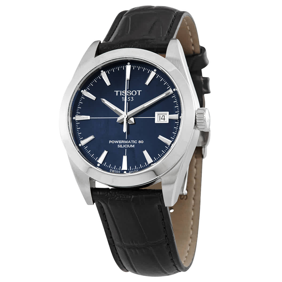 TISSOT TISSOT GENTLEMAN POWERMATIC 80 AUTOMATIC BLUE DIAL WATCH T127.407.16.041.01