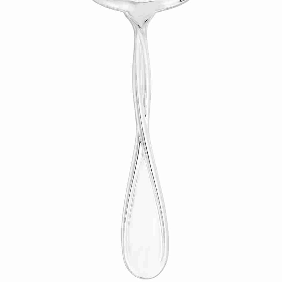 Christofle Silver Plated Galea Gravy Ladle 0047-040 In Silver
