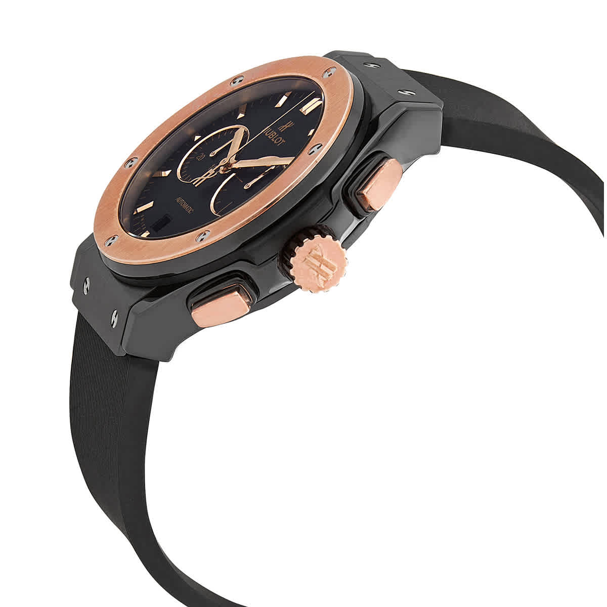 Hublot classic fusion top chronograph ceramic king gold