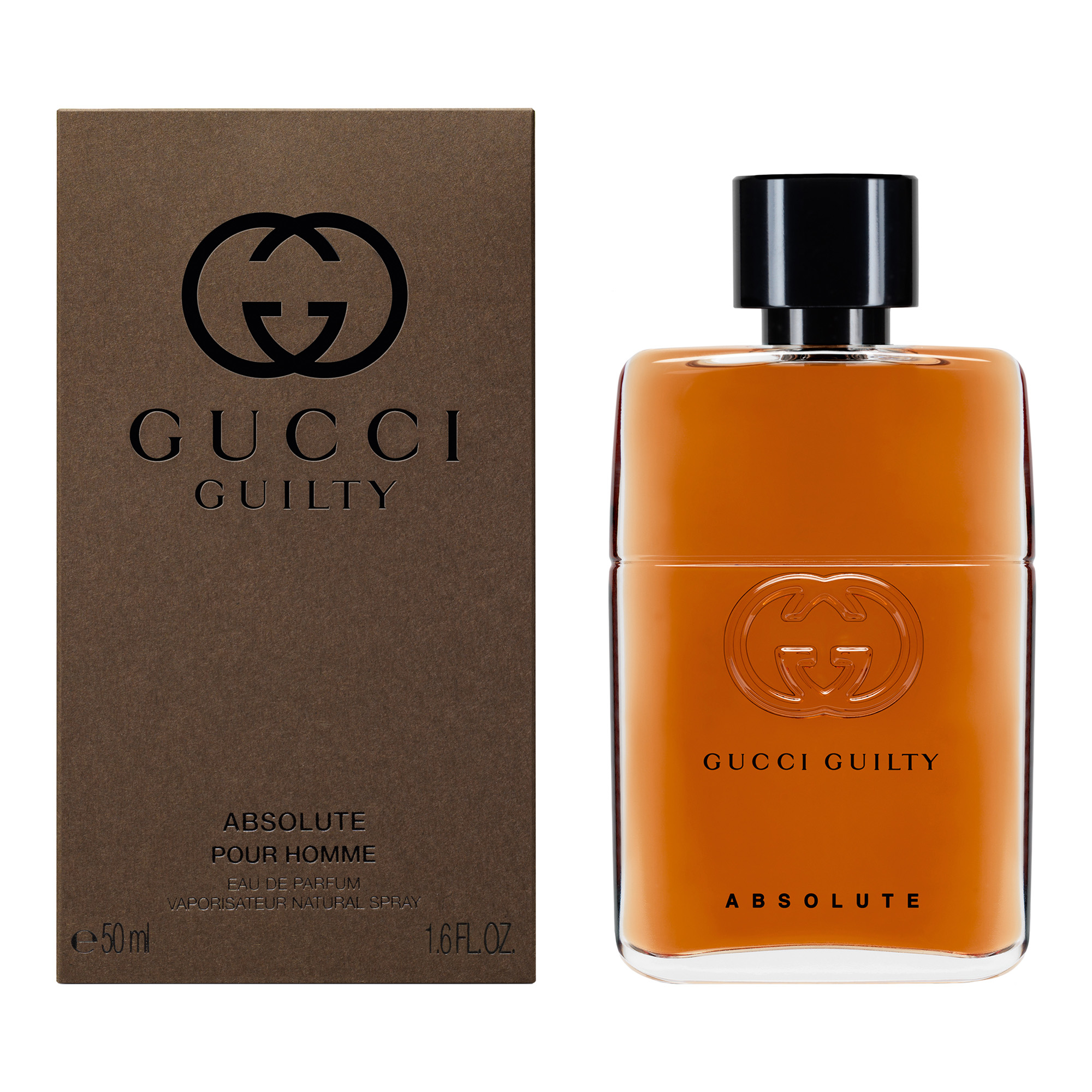 GUCCI GUCCI GUILTY ABSOLUTE / GUCCI EDP SPRAY 1.6 OZ (50 ML) (M)