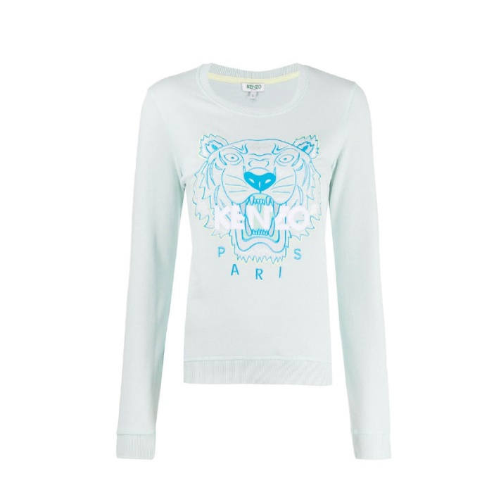 KENZO LADIES TIGER COTTON SWEATSHIRT