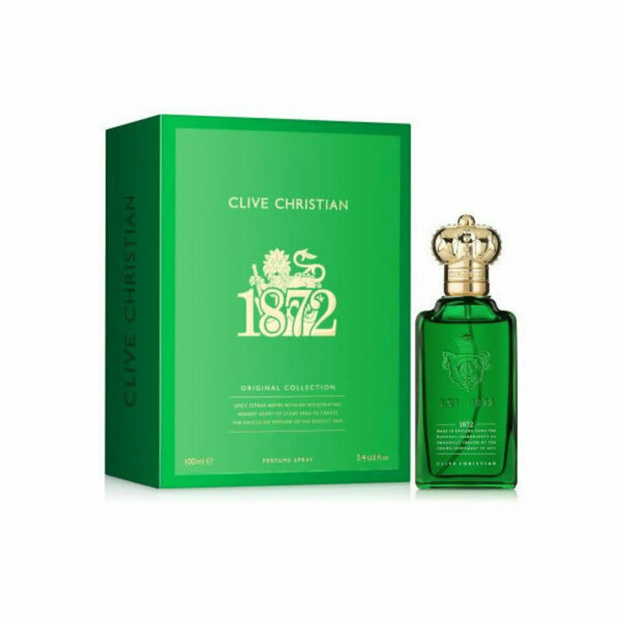 CLIVE CHRISTIAN CLIVE CHRISTIAN MENS 1872 PARFUM SPRAY 1.7 OZ FRAGRANCES 652638004037