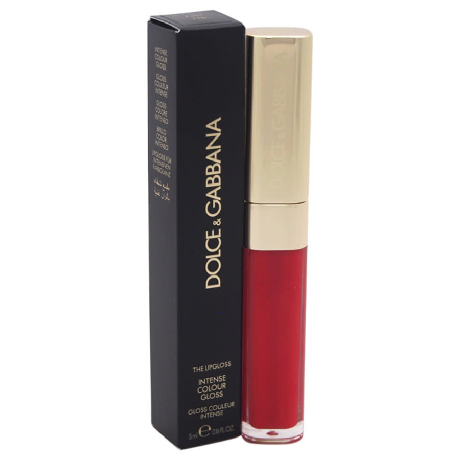 Dolce & Gabbana Intense Colour Gloss - # 110 Ruby By Dolce And Gabbana For Women - 0.16 oz Lip Gloss In Pink,rainbow,red