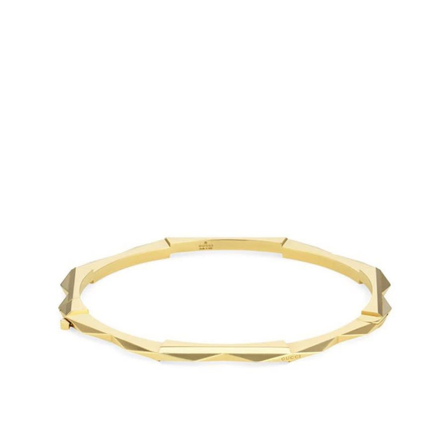 Gucci Link To Love Studded Bracelet In Yellow Gold - Yba662253001 In Yellow