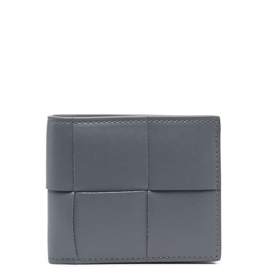 Bottega Veneta Men's Intreccio Leather Wallet