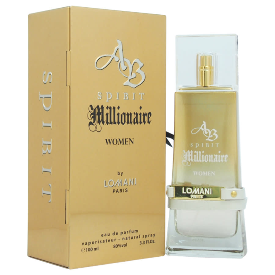 Lomani Ab Spirit Millionaire By  Eau De Parfum Spray 3.4 oz In Green,orange,pink