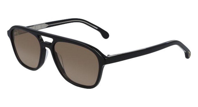Paul Smith Alder 56mm Aviator Sunglasses In Black / Brown