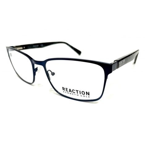 Kenneth Cole Reaction Demo Rectangular Eyeglasses Kc0885 091 55 In Blue